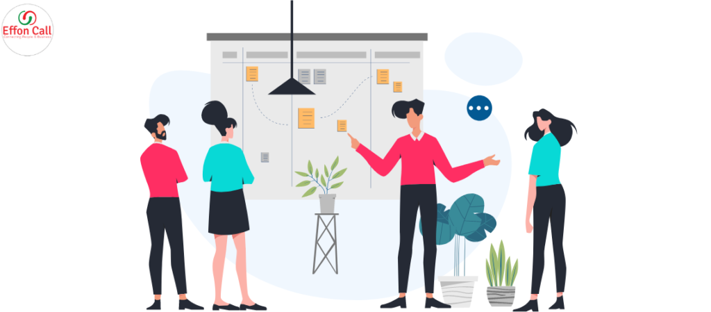 persone che discutono Strategia marketing